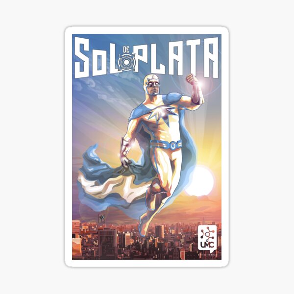 Sol de Plata portada #1 Pegatina