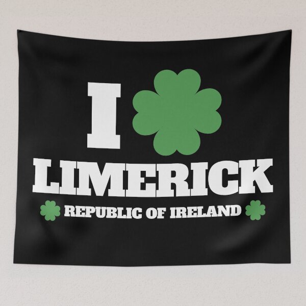 Item preview, I Love Irish Limerick, Ireland for St. Patricks Day designed and sold by elhefe.
