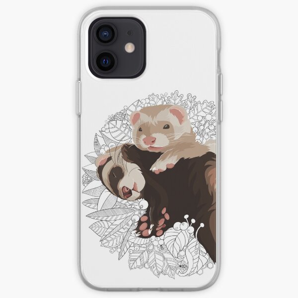 Ferret Art #2 - ElinationART iPhone Soft Case