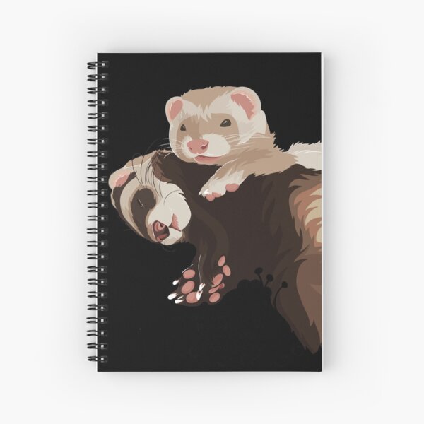 Arte del hurón # 2 - ElinationART Cuaderno de espiral