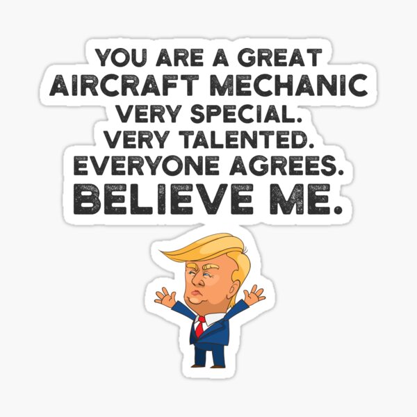 Funny Aircraft Mechanic Stickers for Sale | Redbubble