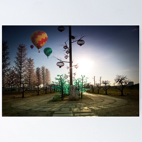 Item preview, I-city with Hot Balloon designed and sold by ritheone.