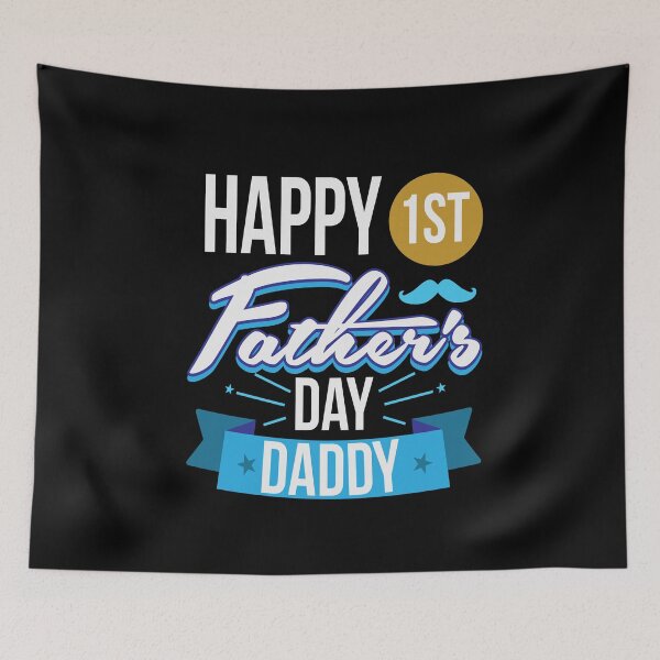 Item preview, Cool First Fathers Day Best Dad AF Saying Son Gift designed and sold by Pubi.