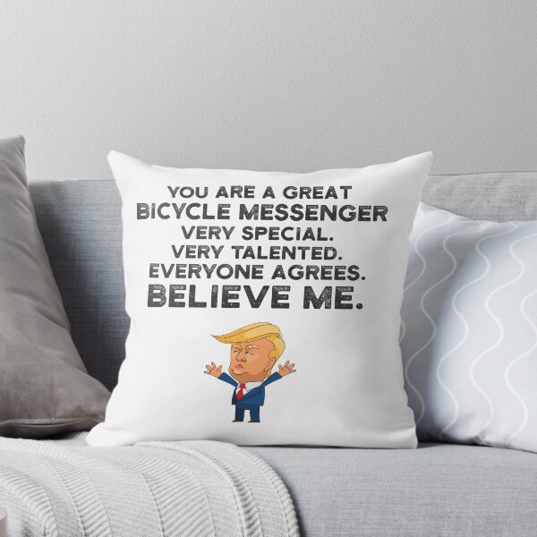 Item preview, Bicycle Messenger Funny Trump designed and sold by UneDesigns.
