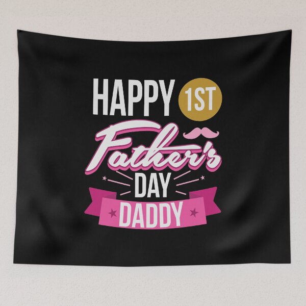 Item preview, First Fathers Day Best Dad Saying Daughter Gift designed and sold by Pubi.