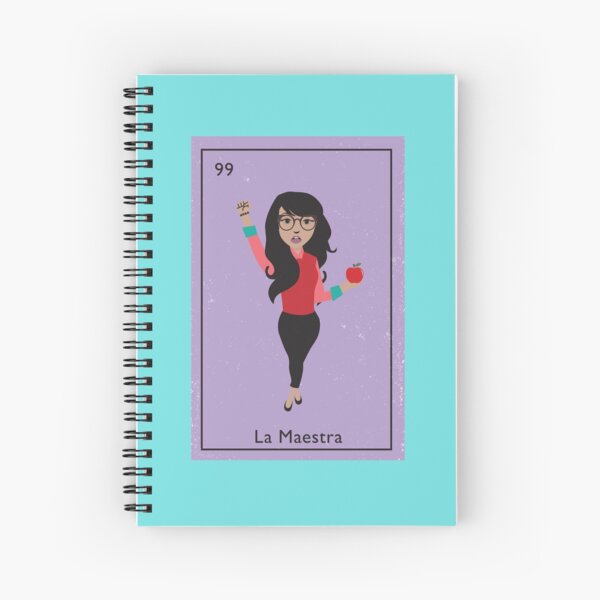 La Maestra Spiral Notebook