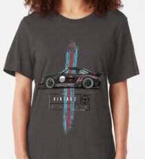 True vintage racer (2) Slim Fit T-Shirt