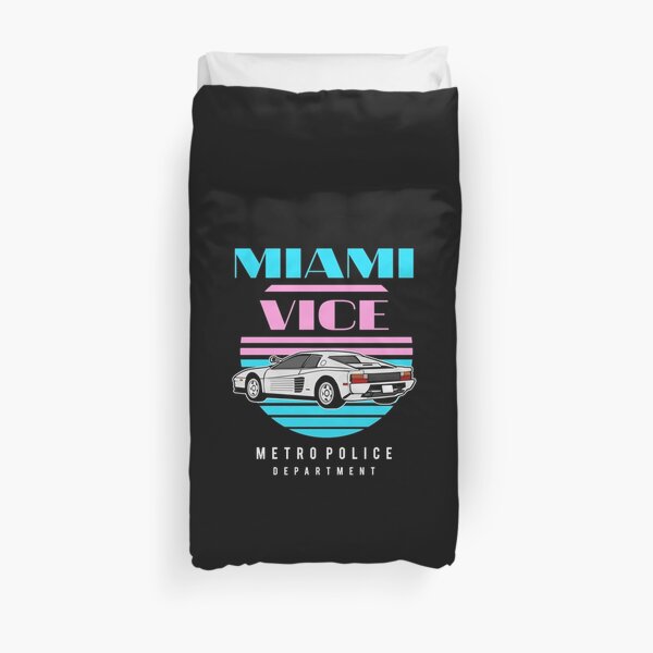 Miami Vice Duvet Cover