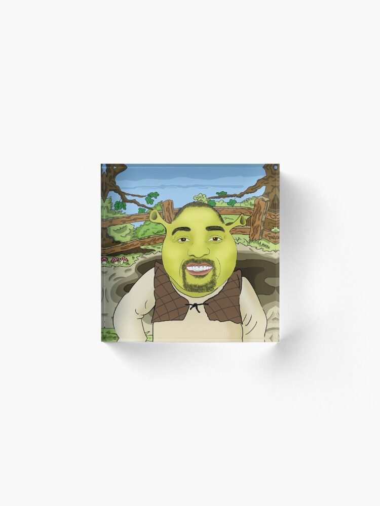 Will Smith is Shrek Meme