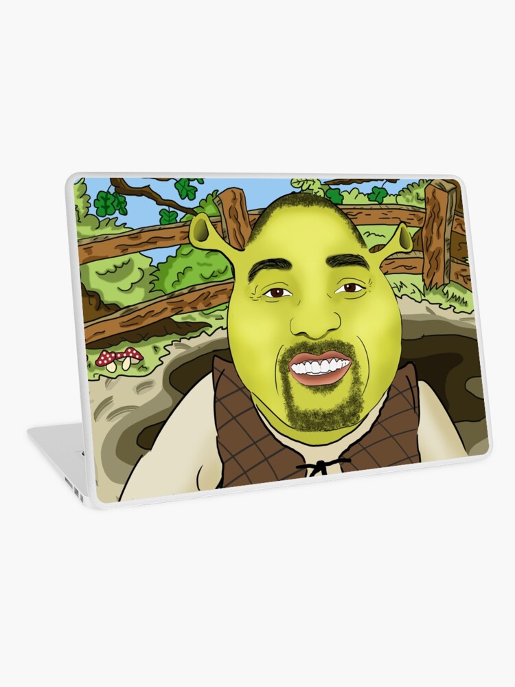 Shrek Meme Drip | Laptop Skin