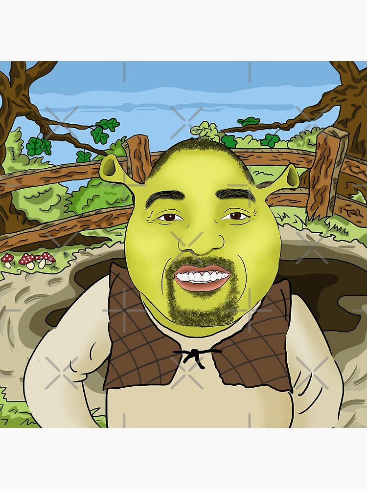 Will Smith is Shrek Meme - Will Smith Meme - Pin