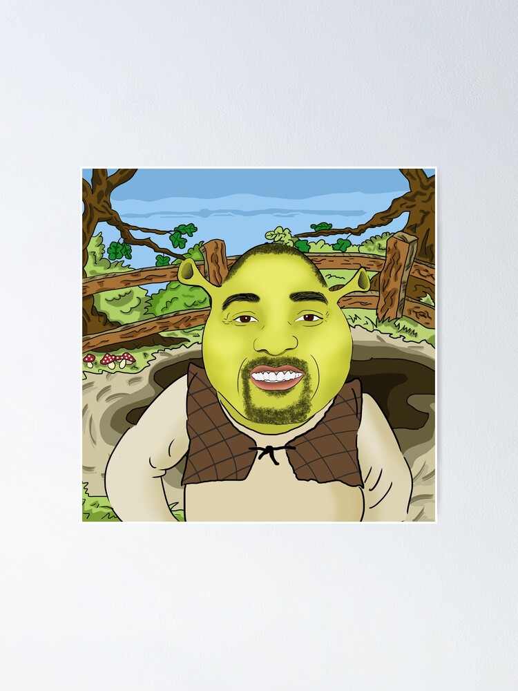 Will Smith is Shrek Meme - Will Smith Meme - Tapestry