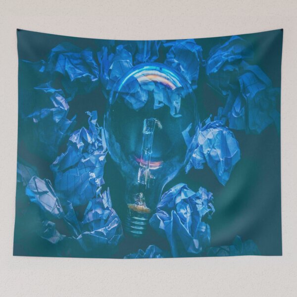Item preview, fwc 1401 bulb crumpled paper dark designed and sold by fred chiea.