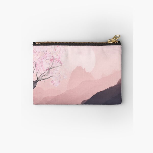 Item preview, Blossoming tree in Rosaner landscape with mountains in the background. designed and sold by Tobiasp.
