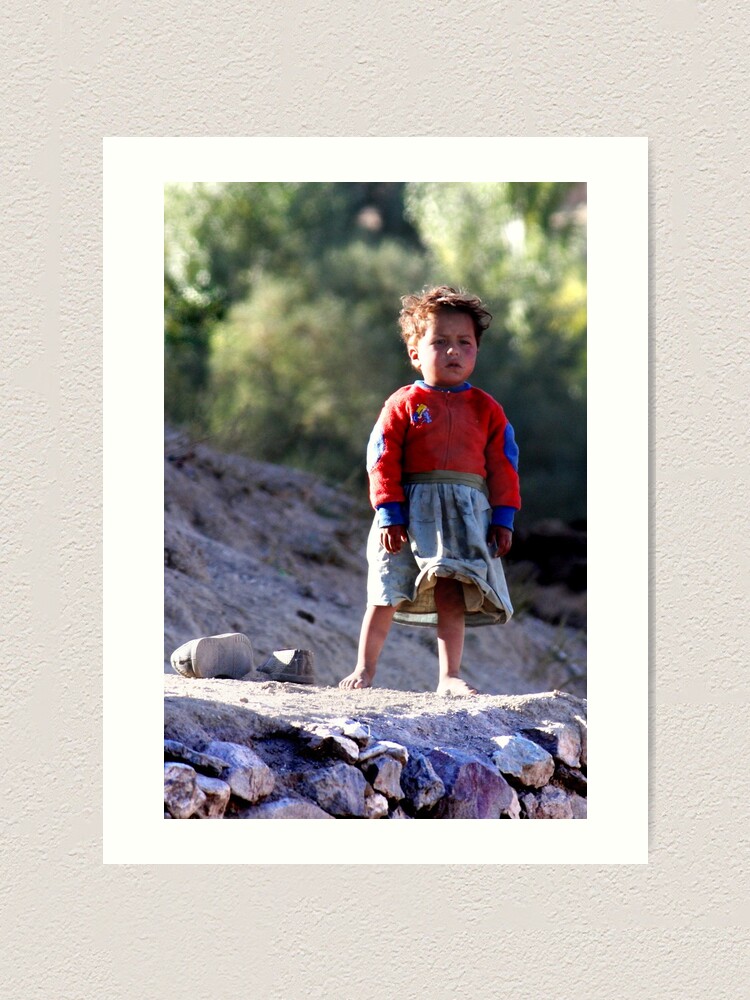 Alternate view of Girl (Afghanistan) Art Print