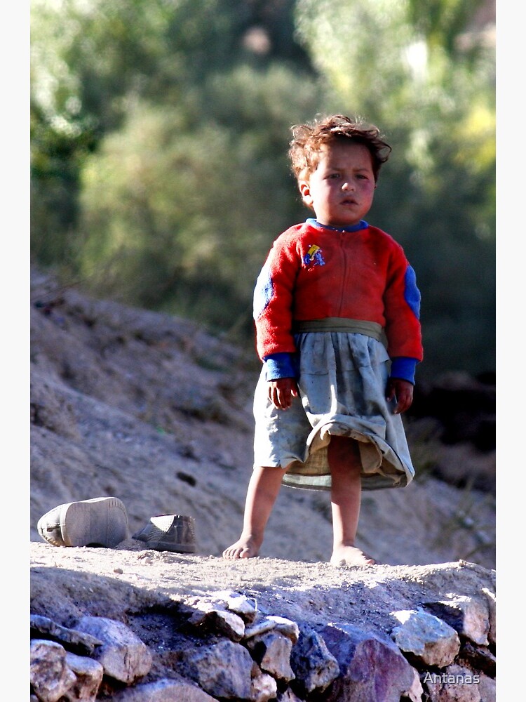 Girl (Afghanistan) by Antanas
