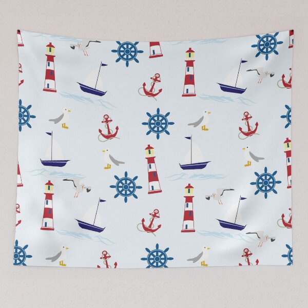 Item preview, Nautical Collage designed and sold by Frankie Cat Photography.
