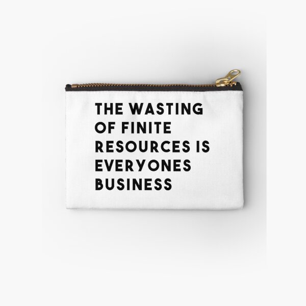 Item preview, Wasting of Finite Resources designed and sold by sad-millennial.