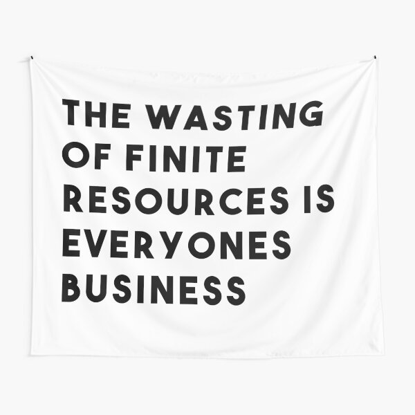Item preview, Wasting of Finite Resources designed and sold by sad-millennial.