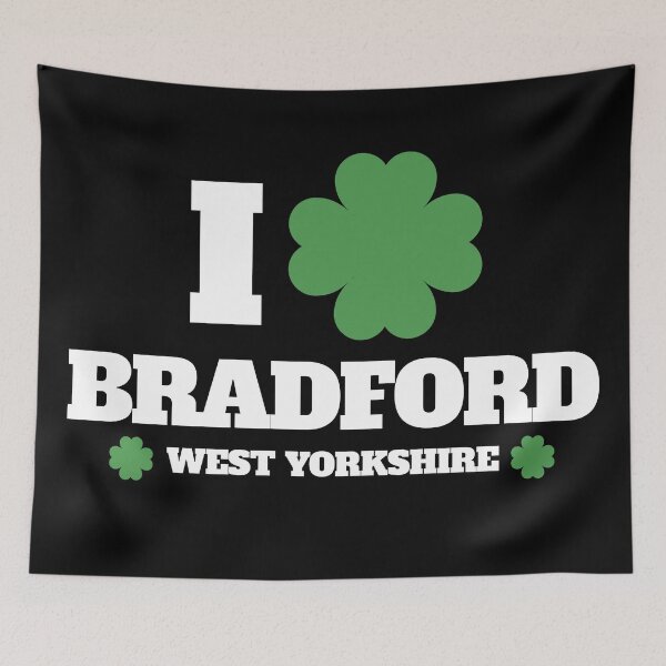 Item preview, I Love Irish Bradford, West Yorkshire for St. Patricks Day designed and sold by elhefe.