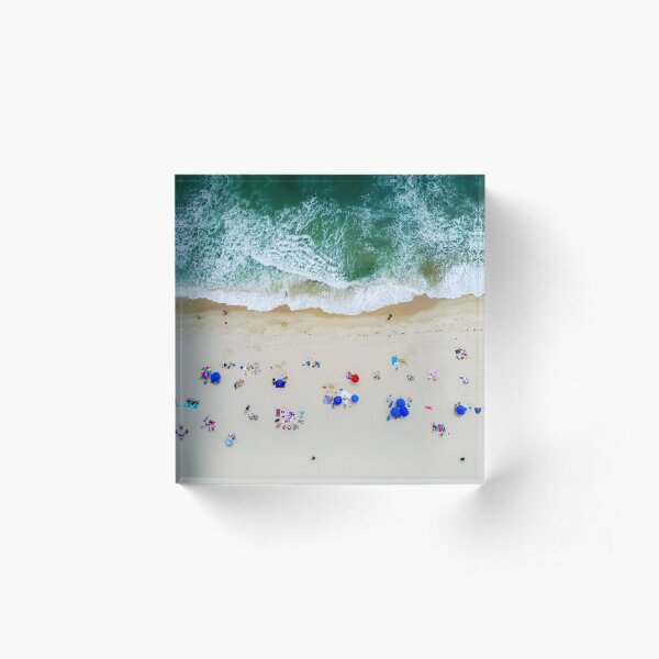 Beach Day Acrylic Block