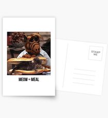 Alf Meow Postcards
