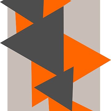 Vorschaubild zum Design Orange und graue Dreiecke von sylviabosky