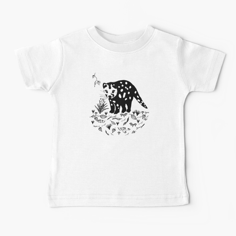 Spotted Tail Quoll- Dasyurus maculatus Baby T-Shirt