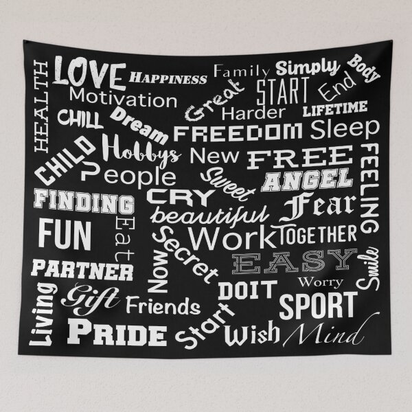 Item preview, Words life memes black design designed and sold by Shirtilike.