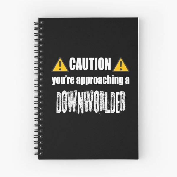 Item preview, Caution you're approaching a Downworlder (Black) designed and sold by AlexVR.