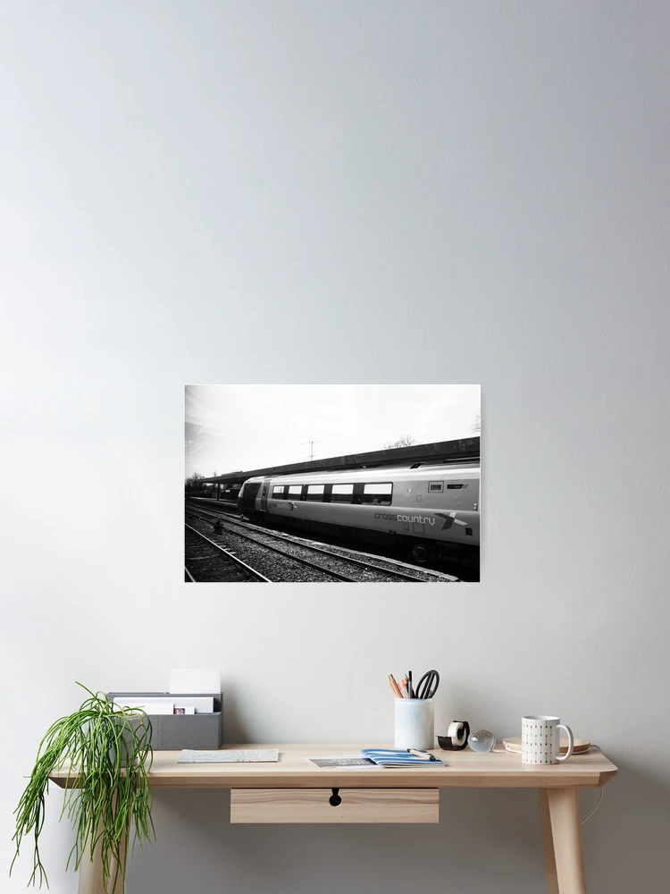 Thumbnail 2 of 3, Poster, April Train Rides designed and sold by armgw.
