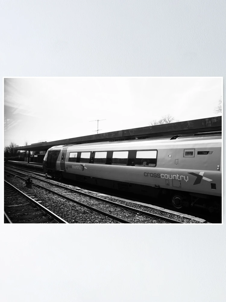 Thumbnail 1 of 3, Poster, April Train Rides designed and sold by armgw.