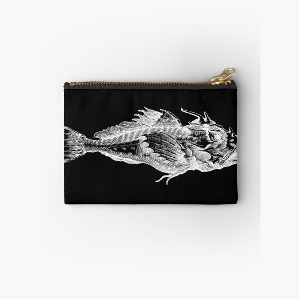 Item preview, Bone Fish Drawing (Black) Antique Fine Art Illustration designed and sold by freshlypeeled.