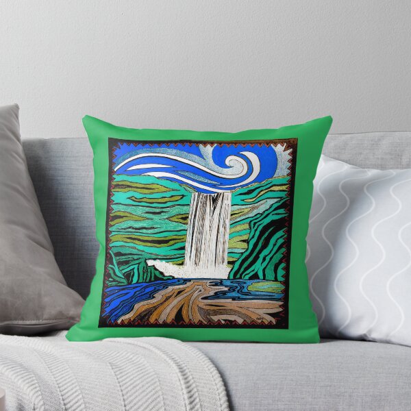 Aperçu de l'œuvre Skógafoss créée et vendue par MudDesigns.