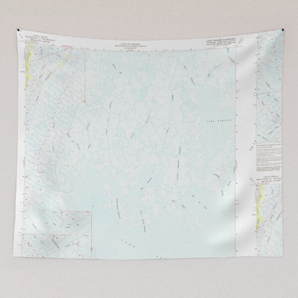 Item preview, USGS TOPO Map Louisiana LA Lake Tambour 332525 1964 24000 designed and sold by WetdryvacRB01.