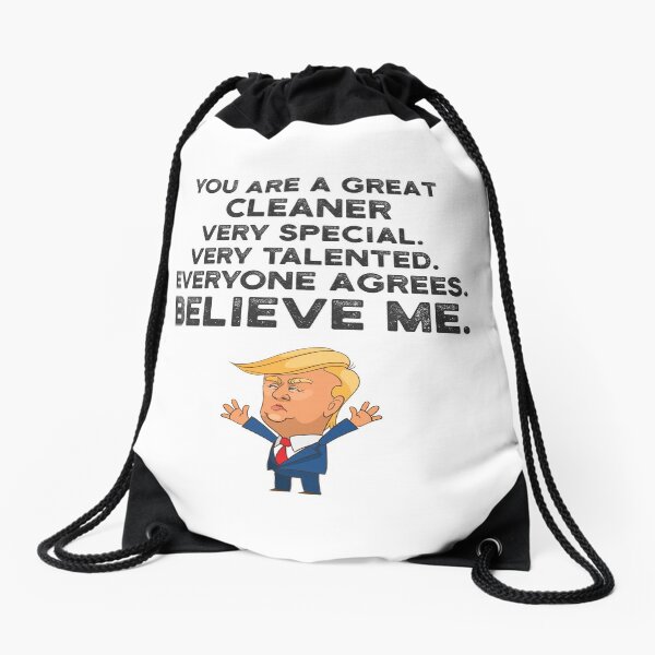 Item preview, Cleaner Funny Trump designed and sold by UneDesigns.
