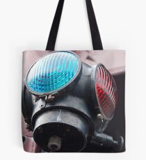 Warning Light Tote Bag