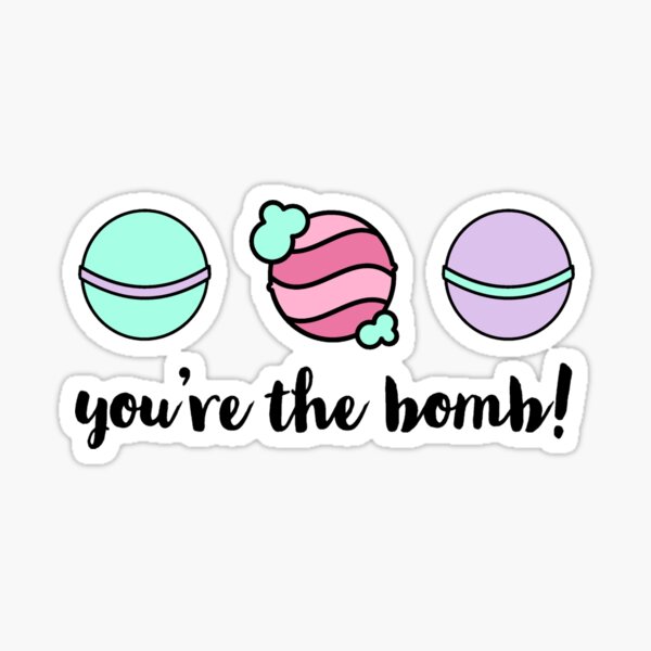 bath bomb saying