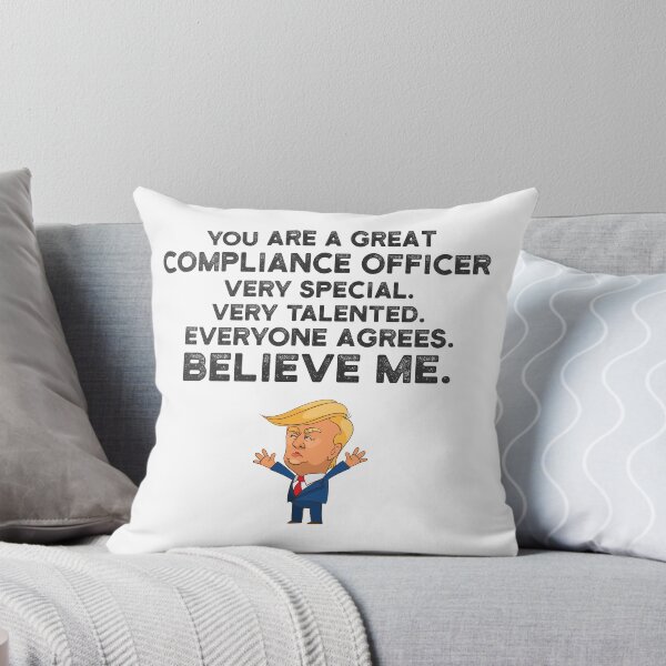 Item preview, Compliance Officer Funny Trump designed and sold by UneDesigns.