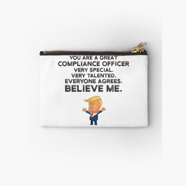 Item preview, Compliance Officer Funny Trump designed and sold by UneDesigns.