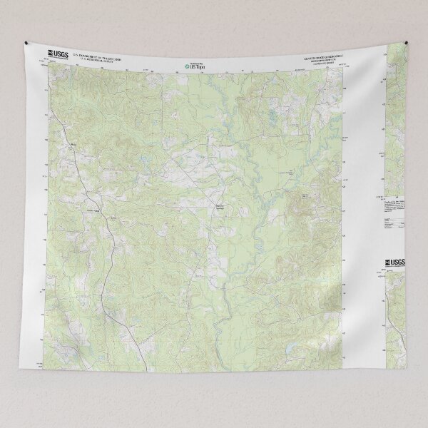 Item preview, USGS TOPO Map Mississippi MS Center Ridge 20120322 TM designed and sold by WetdryvacRBO2.