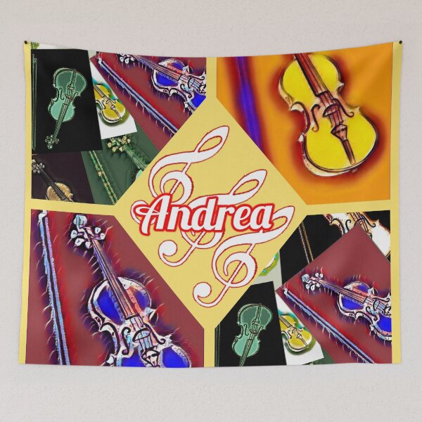Item preview, Andrea loves violin  designed and sold by Attiva.