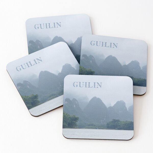 Item preview, Guilin, Misty Mountains of China designed and sold by Sharon Schwalbe.