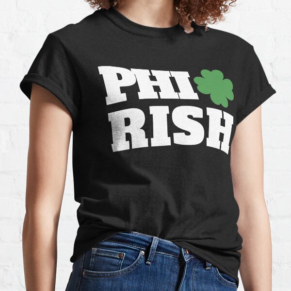 PHI'rish T-Shirt | Philadelphia Irish | phillygoat White / XS