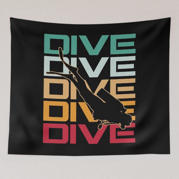Item preview, Dive Underwater designed and sold by 4tomic.