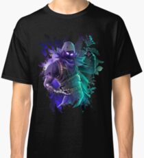 Camiseta clásica NUEVO Battle Royale Raven azul oscuro oficial oculto