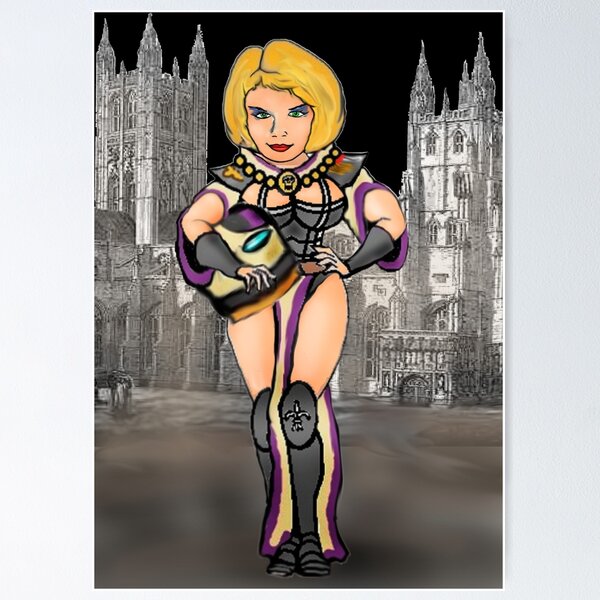 Item preview, Padress? Guerrera mujer del clero designed and sold by Radwulf.