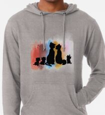 A Family that Meows Together, Stays Together Lightweight Hoodie