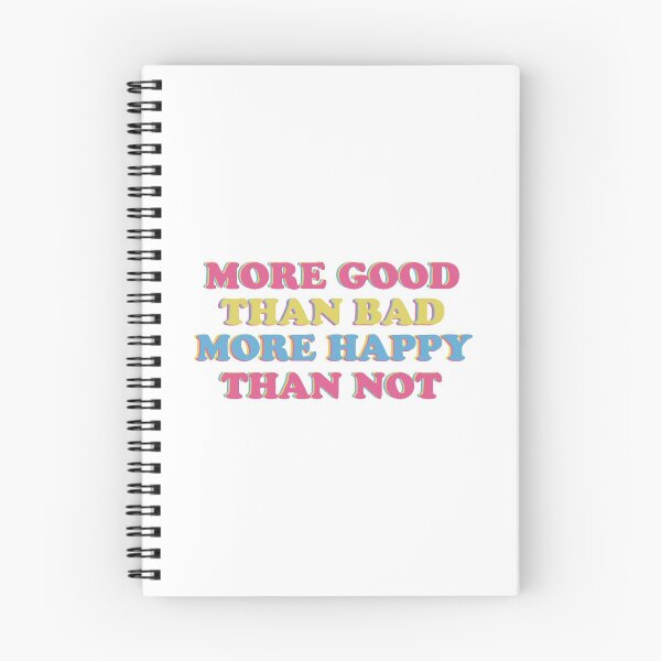Item preview, More good than bad, more happy than not designed and sold by ErinIsMakingArt.