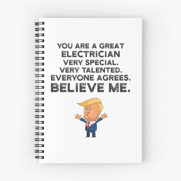 Item preview, Electrician Funny Trump designed and sold by UneDesigns.